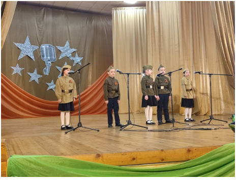 Песня в солдатской шинели.
